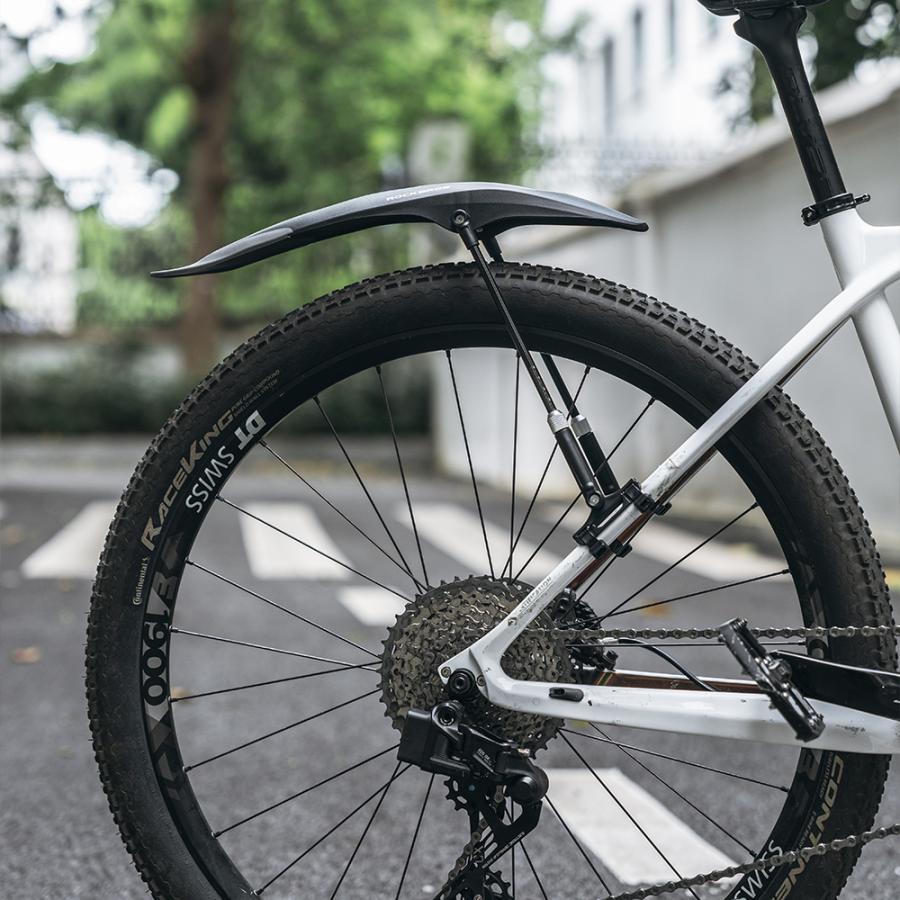 ROCKBROS 自転車 泥除け 泥よけ リア 後輪用 26-29インチ対応