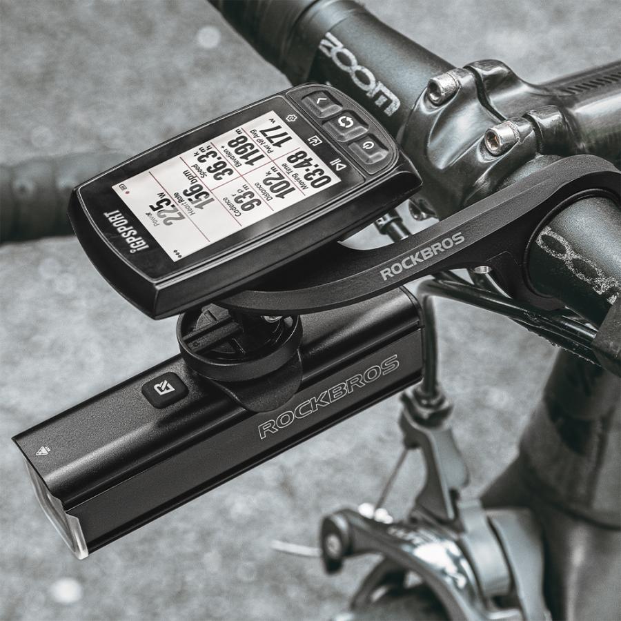 ROCKBROS サイコンマウント ガーミン iGPSPORT 互換 アウト
