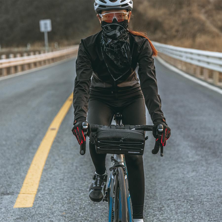 ROCKBROS フロントバッグ 自転車 ハンドルバッグ 自転車バッグ