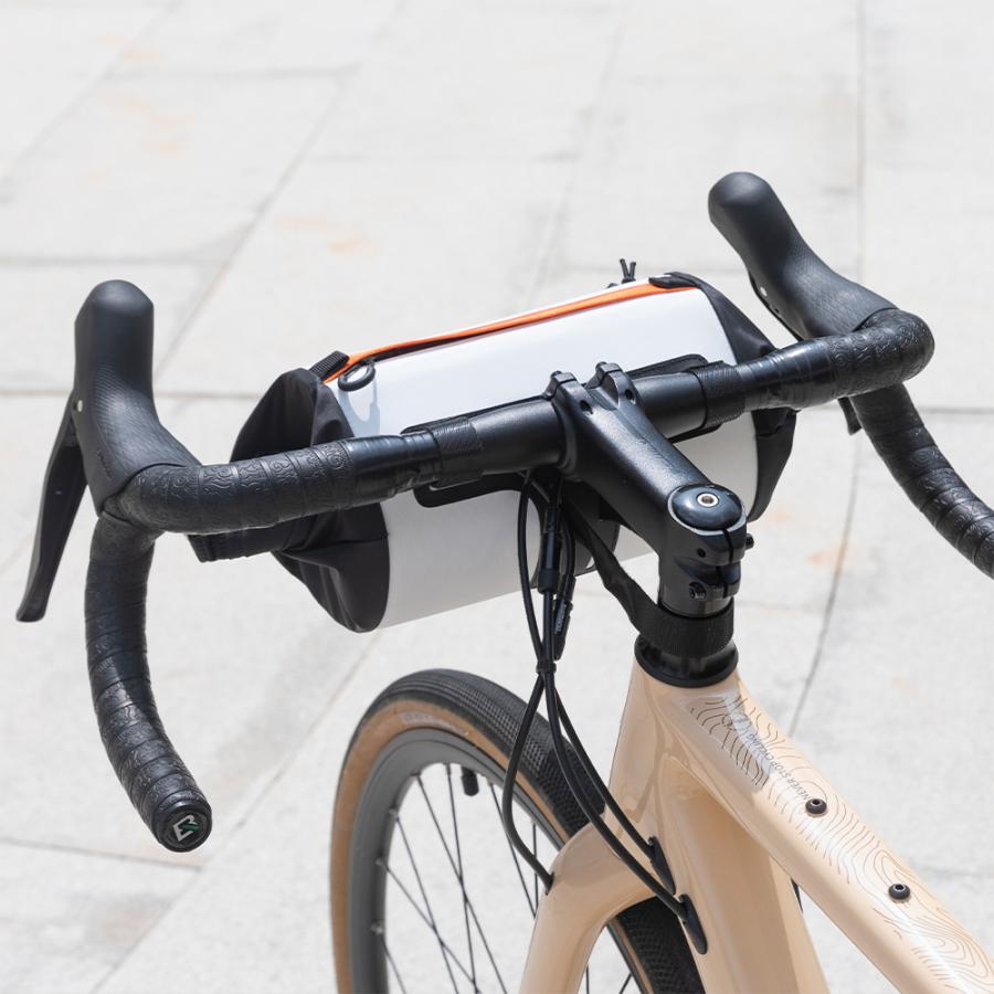 ROCKBROS 自転車 フロントバッグ ハンドルバッグ ロールトップ式 2L