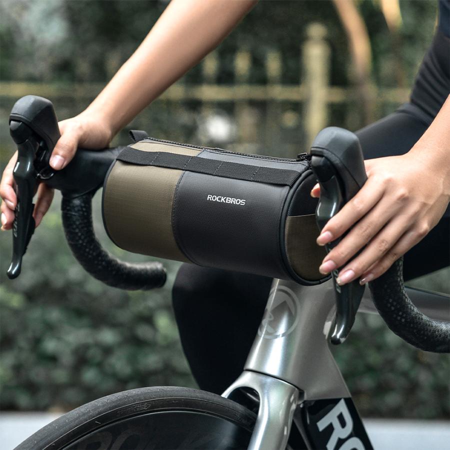 ROCKBROS 自転車 フロントバッグ ハンドルバッグ 2way フロントポーチ