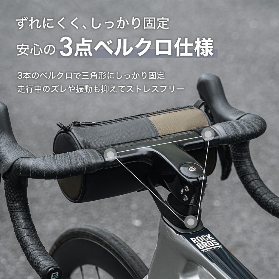 ROCKBROS 自転車 フロントバッグ ハンドルバッグ 2way フロントポーチ