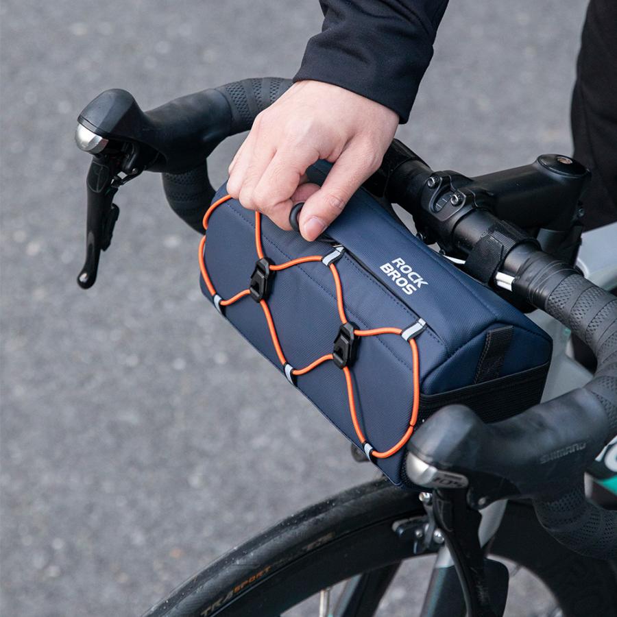 ROCKBROS 自転車 フロントバッグ ハンドルバッグ 2way ROCKBROS 自転車 フロントバッグ ハンドルバッグ 2way