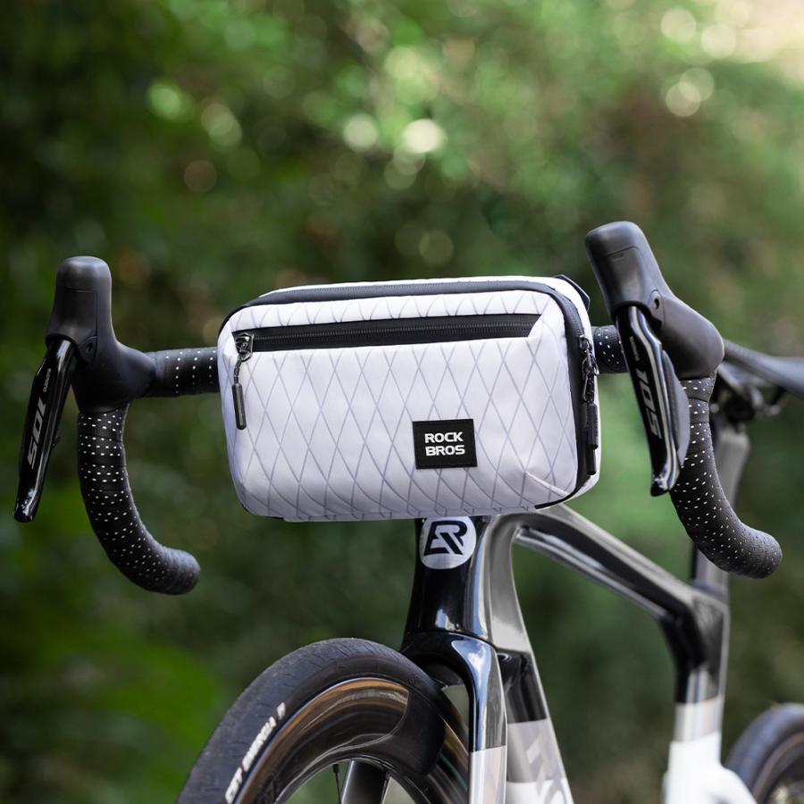 ROCKBROS 自転車 フロントバッグ ハンドルバッグ 2way ショルダー