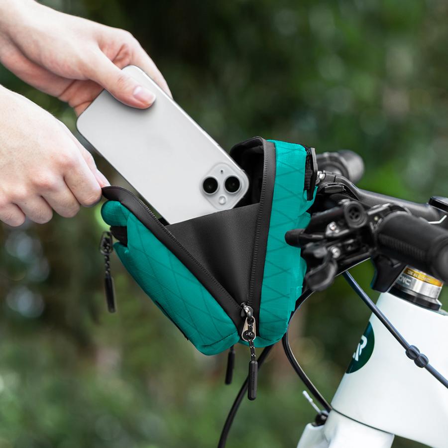ROCKBROS 自転車 フロントバッグ ハンドルバッグ 2way ショルダー