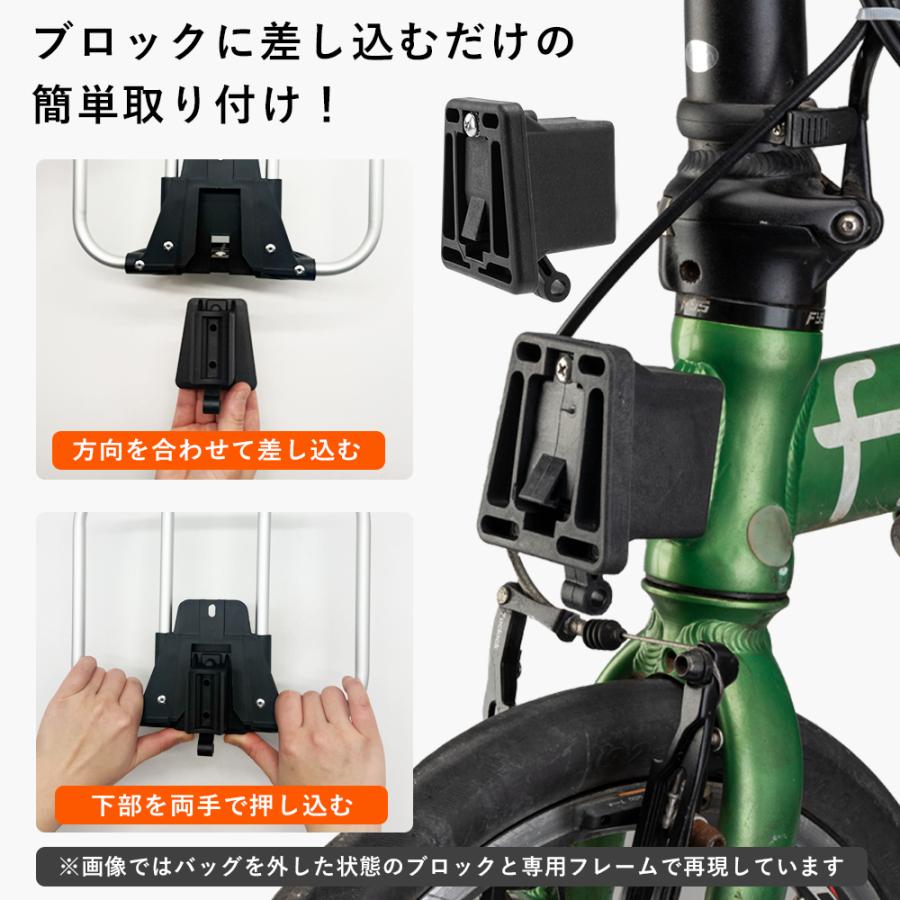 ROCKBROS フロントバッグ 自転車 ハンドルバッグ ロールトップ式 最大