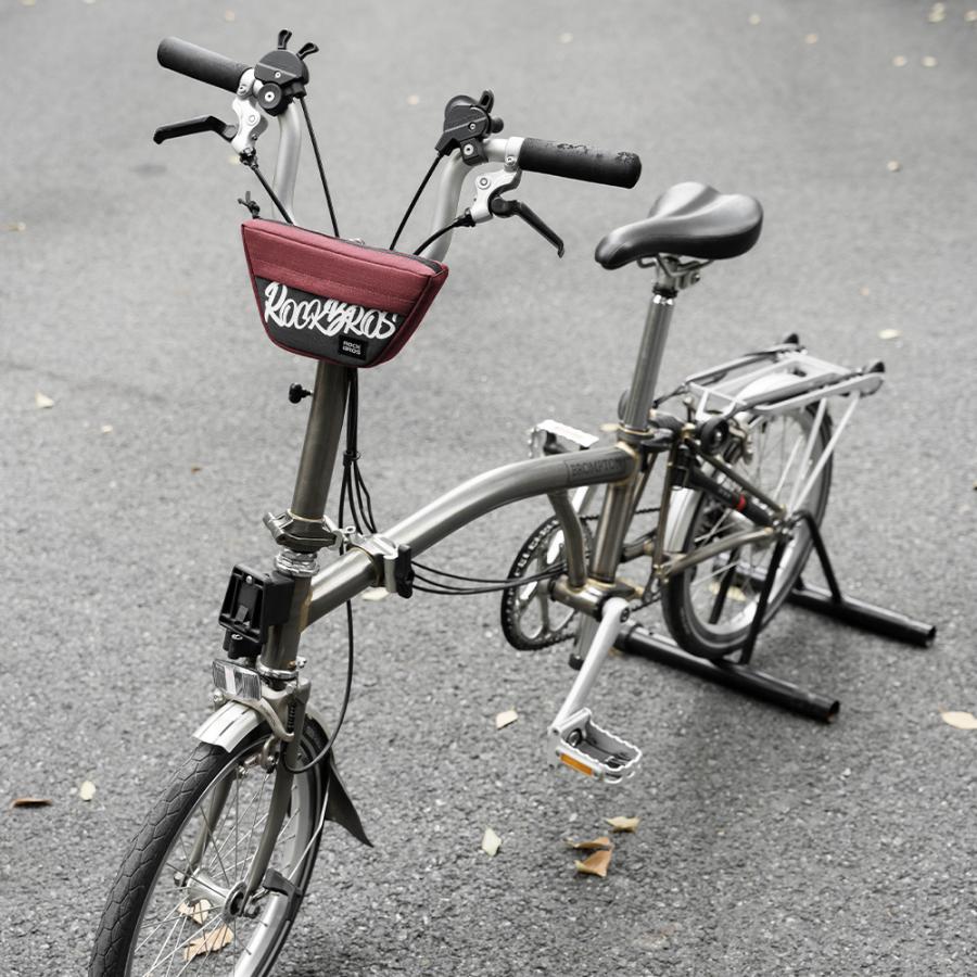 ROCKBROS 自転車 ハンドルバッグ フロントバッグ コンパクト 約0.7L