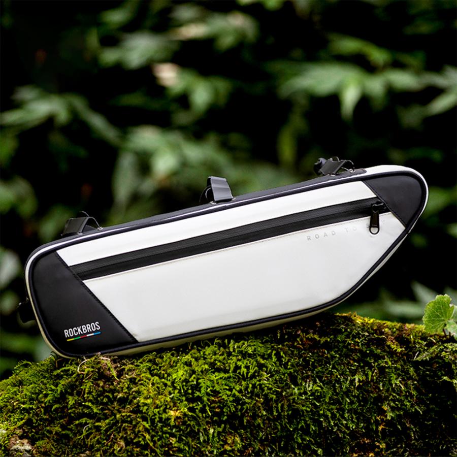 ROCKBROS 自転車 バッグ フレーム 日常生活防水 プレミアムシリーズ
