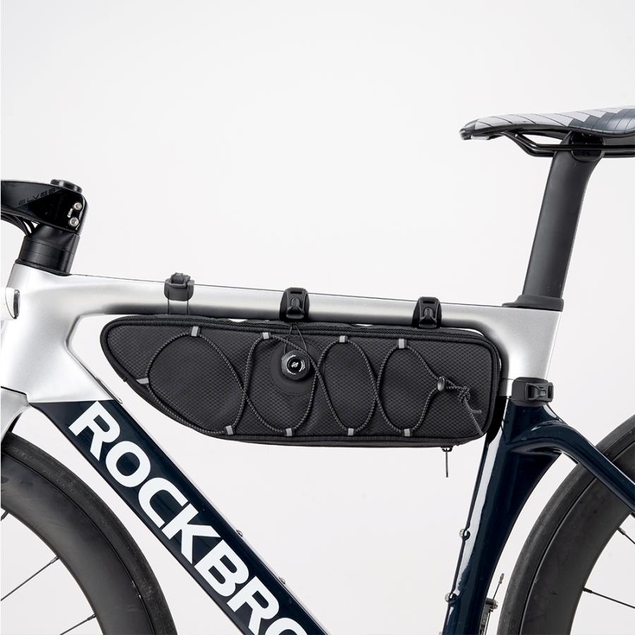 新品 ROCKBROS フレームバッグ 自転車 防水 ホワイト 多機能収納バッグ 楽天市場】フロントバッグ 【送料無料】 フレームバッグ 自転車