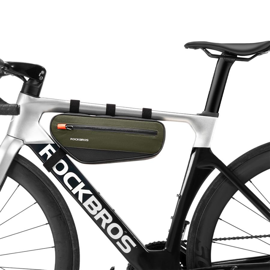 ROCKBROS 自転車 バッグ フレーム トップチューブ サイクルバック 両側