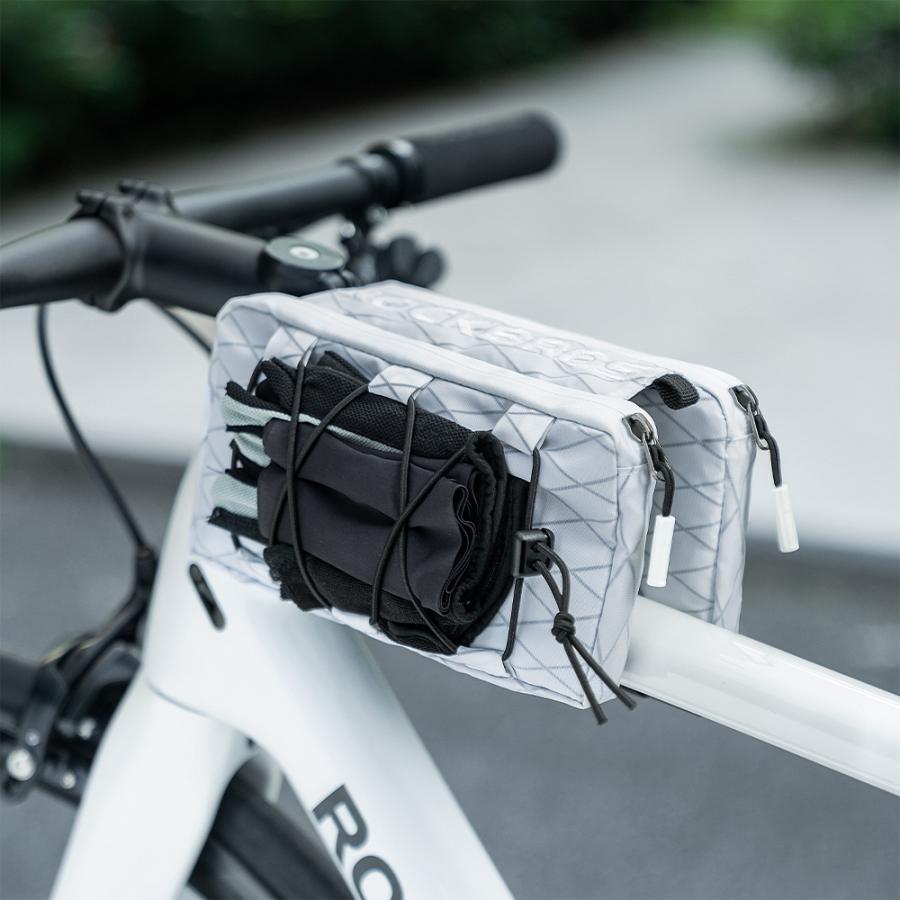 ROCKBROS 自転車 バッグ トップチューブ ショルダーバッグ 2way スリム