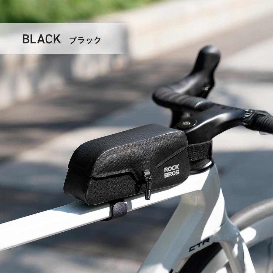 ROCKBROS 自転車 バッグ トップチューブバッグ マグネット式 スリム