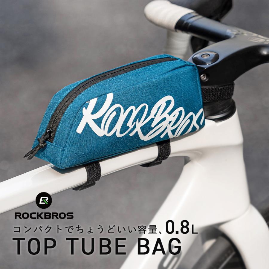 ROCKBROS 自転車 バッグ トップチューブ フレームバッグ かっこいい