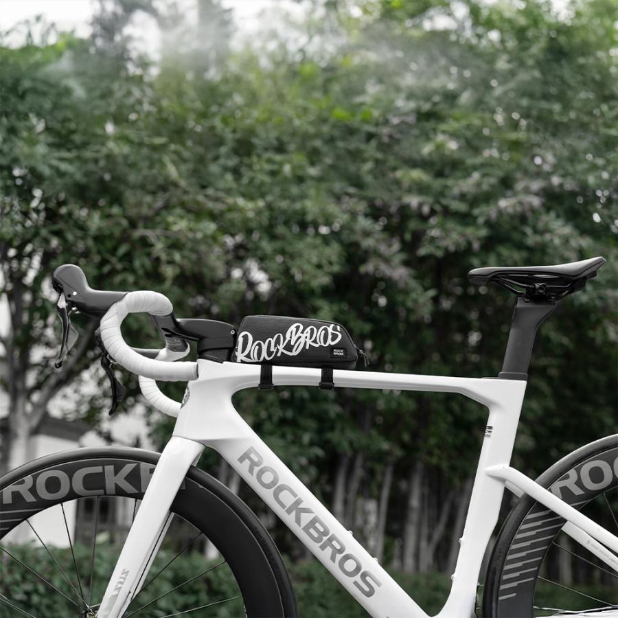 ROCKBROS 自転車 バッグ トップチューブ フレームバッグ かっこいい