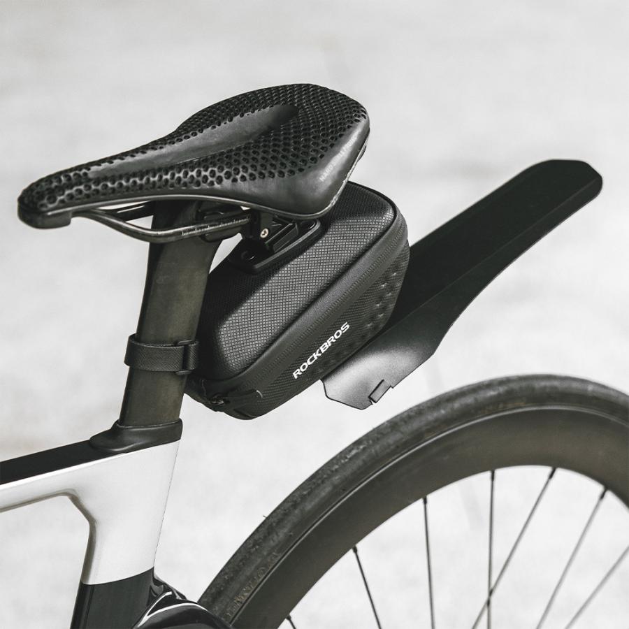 ROCKBROS サドルバッグ 泥除け 自転車 泥よけ搭載 取り外し可能