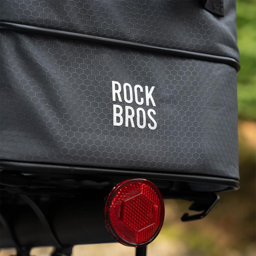 ROCKBROS 自転車 バッグ リアバッグ サイドバッグ リアキャリア ロング