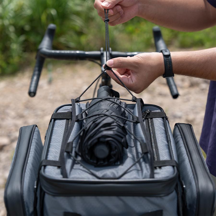 ローキン※横入りはキャンセルします。 ROCKBROS 自転車 バッグ リアバッグ サイドバッグ リアキャリア ロング