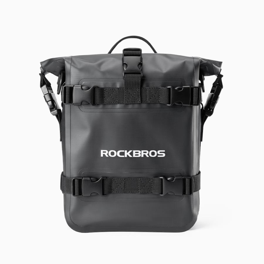 ROCKBROS バイク バッグ サイドバッグ エンジンガード リアキャリア