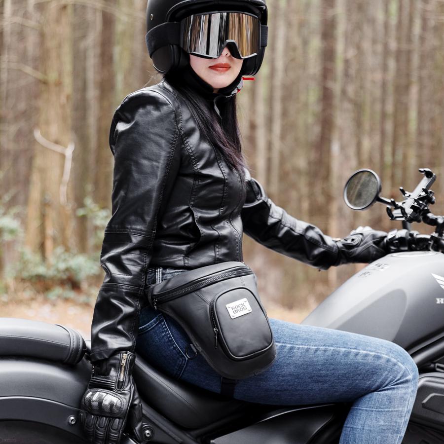 ROCKBROS レッグバッグ ホルスター ショルダー ツーリング バック