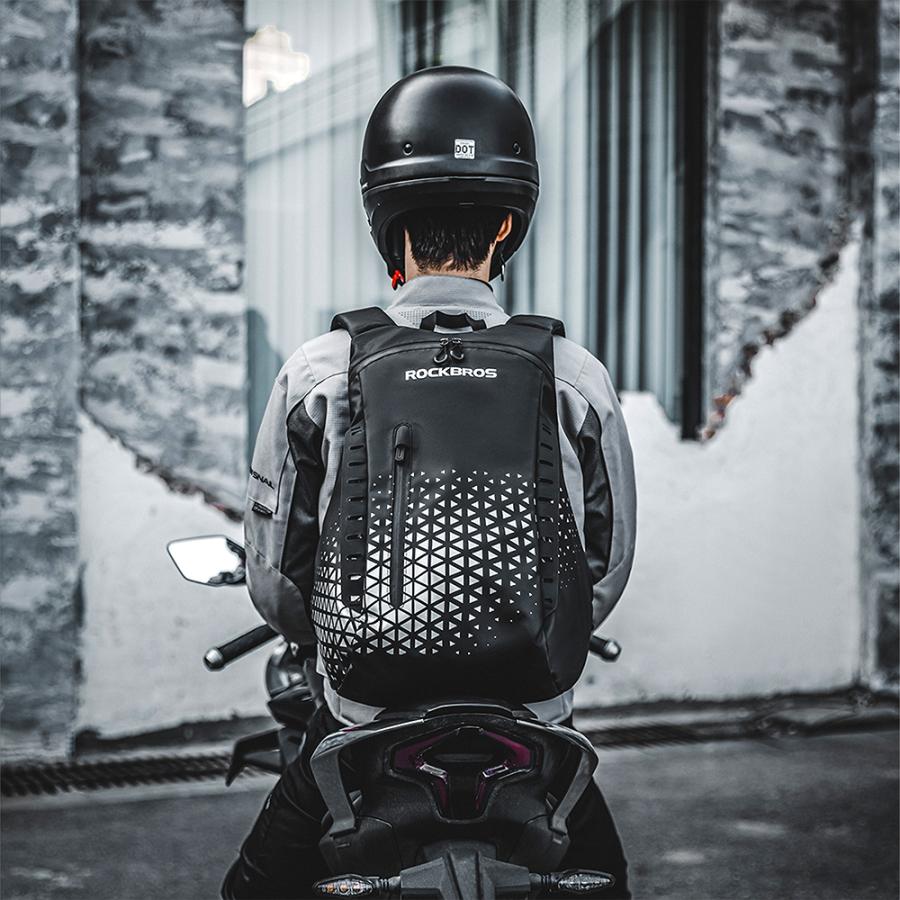 ROCKBROS リュック ヘルメット ヘルメットバッグ 自転車 ボール収納