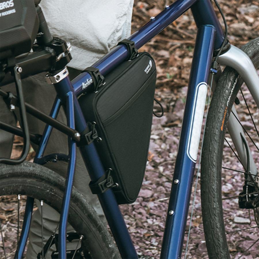 ROCKBROS 自転車 バッグ フレーム トップチューブ スリム 1.5L