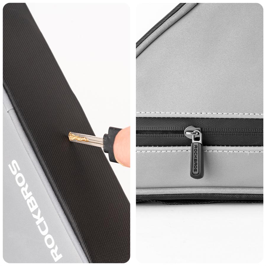 ROCKBROS 自転車 バッグ フレーム フレームバッグ トライアングル