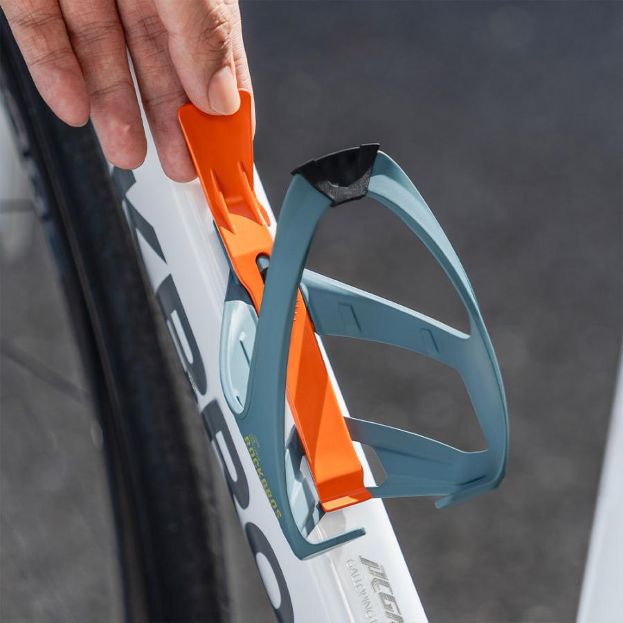 ROCKBROS ボトルケージ 自転車 ドリンクホルダー タイヤレバー 一体型