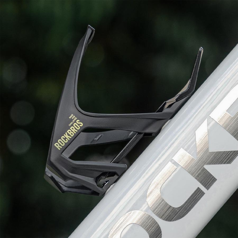ROCKBROS ボトルケージ 自転車 ドリンクホルダー タイヤレバー 一体型