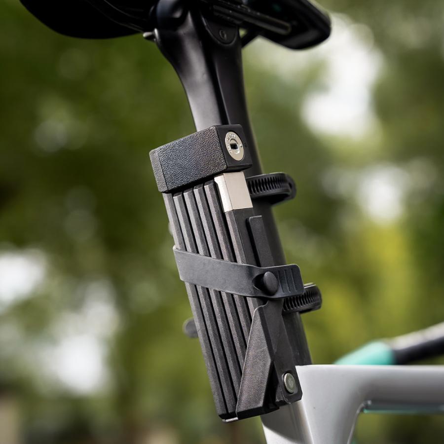 ROCKBROS 自転車ロック ロック ブレードロック 鍵 折りたたみロック 超