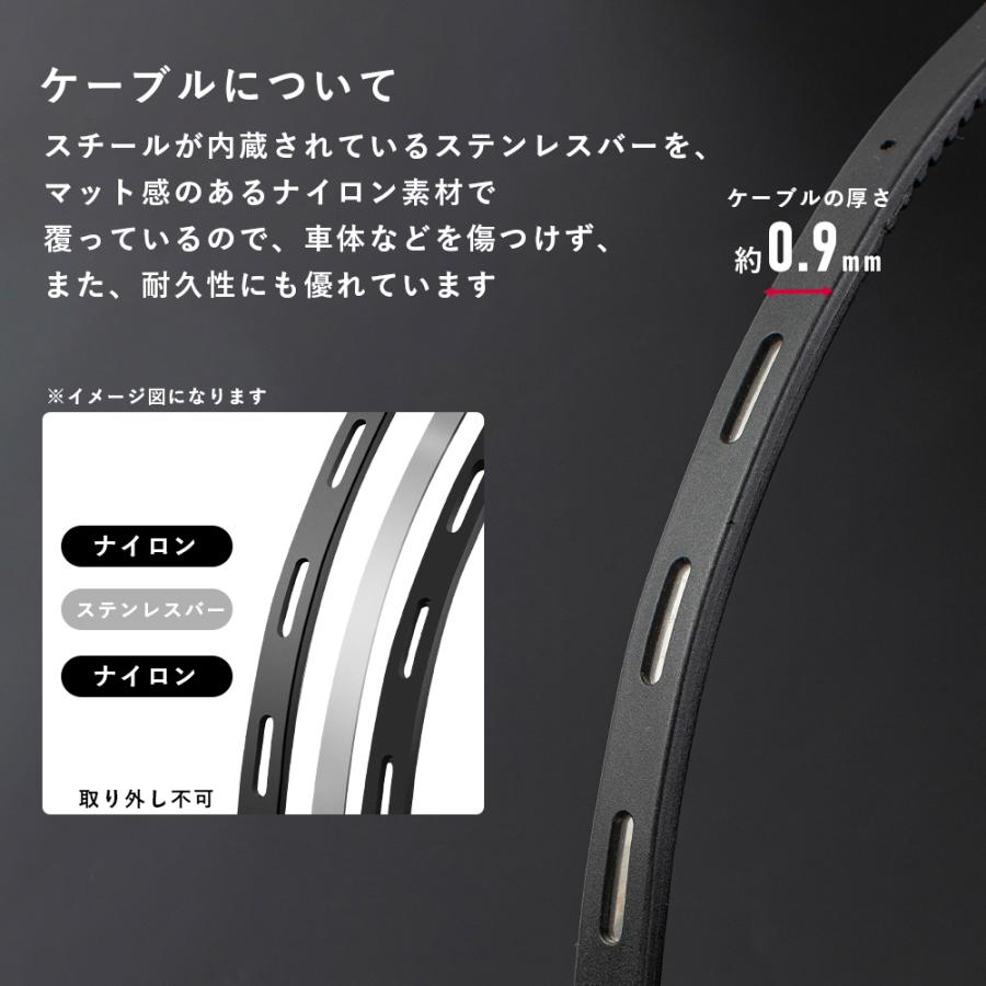 ROCKBROS 自転車 バイク 鍵 ダイヤル式 3桁 結束バンド ヘルメット