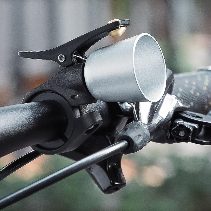 ROCKBROS 自転車 ベル サイクルベル ラッパ型 小型 ロードバイク
