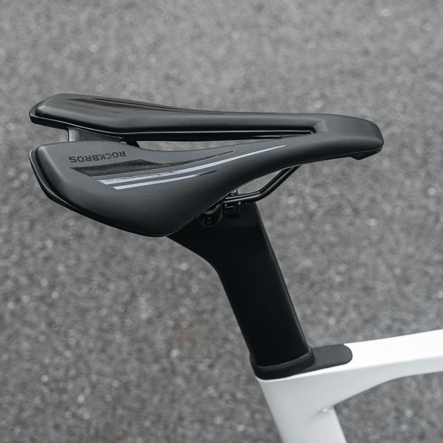 ROCKBROS スポーツサドル 自転車 ショートノーズ 中空デザイン 圧迫