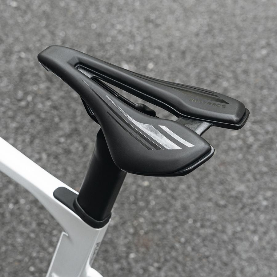 ROCKBROS スポーツサドル 自転車 ショートノーズ 中空デザイン 圧迫