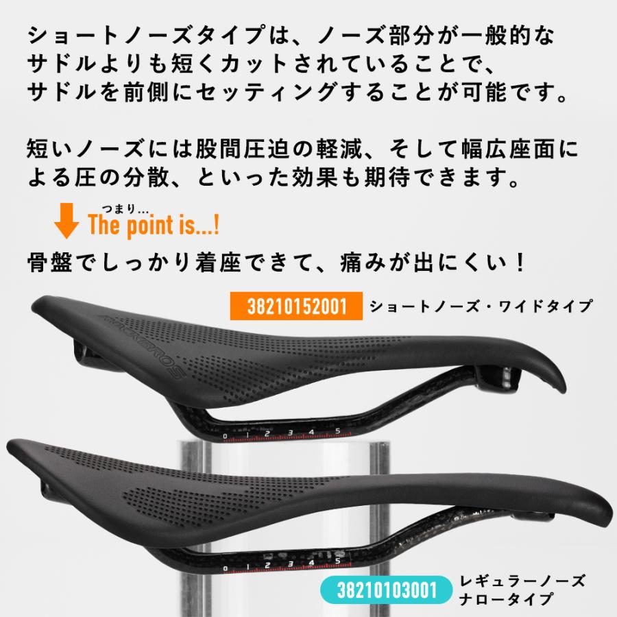 ROCKBROS サドル 自転車 スポーツサドル ショートノーズ ワイド 超軽量