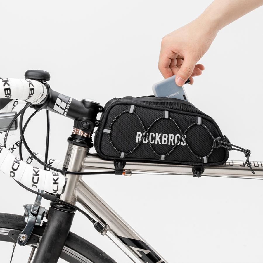 ROCKBROS 電動空気入れ 自転車 携帯 仏式 米式 コンパクト 小型