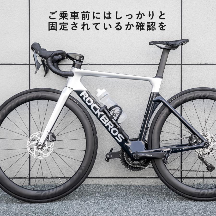 ROCKBROS 空気入れ 自転車 携帯 ビットツール 工具 内蔵 ラチェット