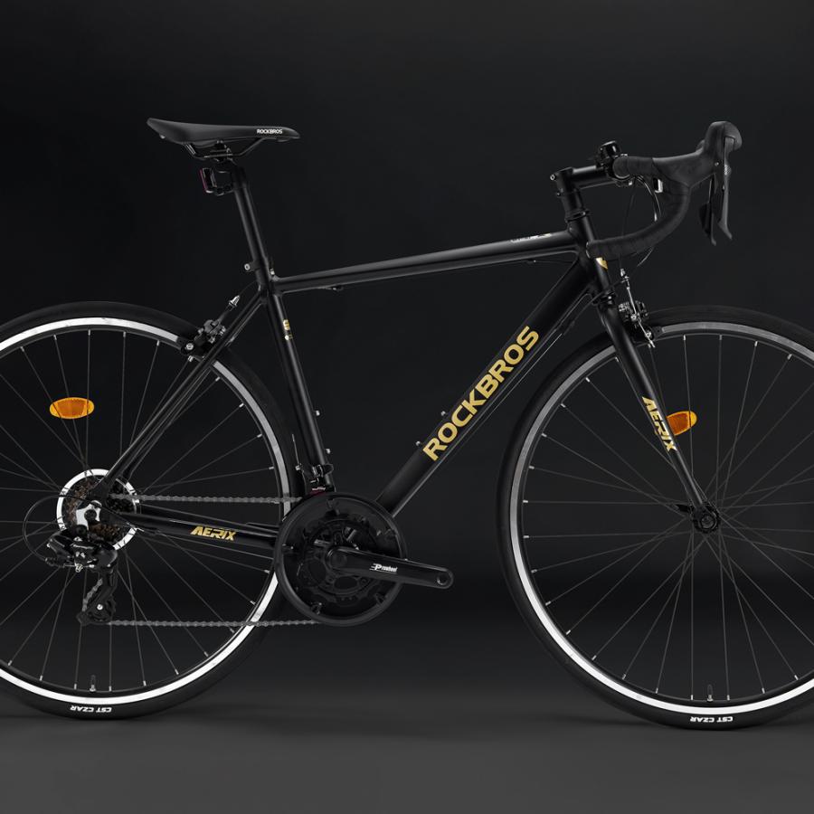 ROCKBROS ロードバイク 700C×28C 16変速 アルミフレーム AERIX