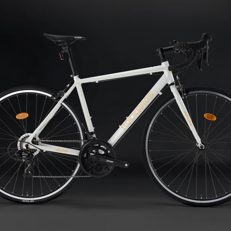 ROCKBROS ロードバイク 700C×28C 16変速 アルミフレーム AERIX