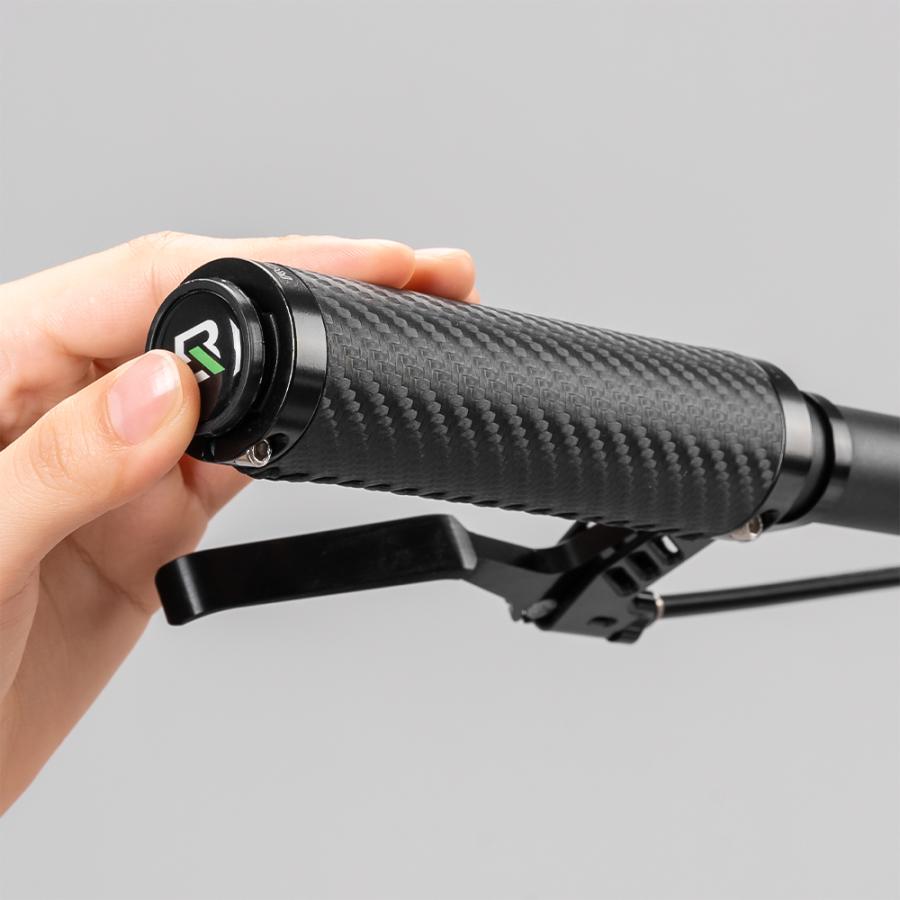 ROCKBROS 自転車 グリップ 交換 エルゴ 丸 筒型 フラット ハンドル