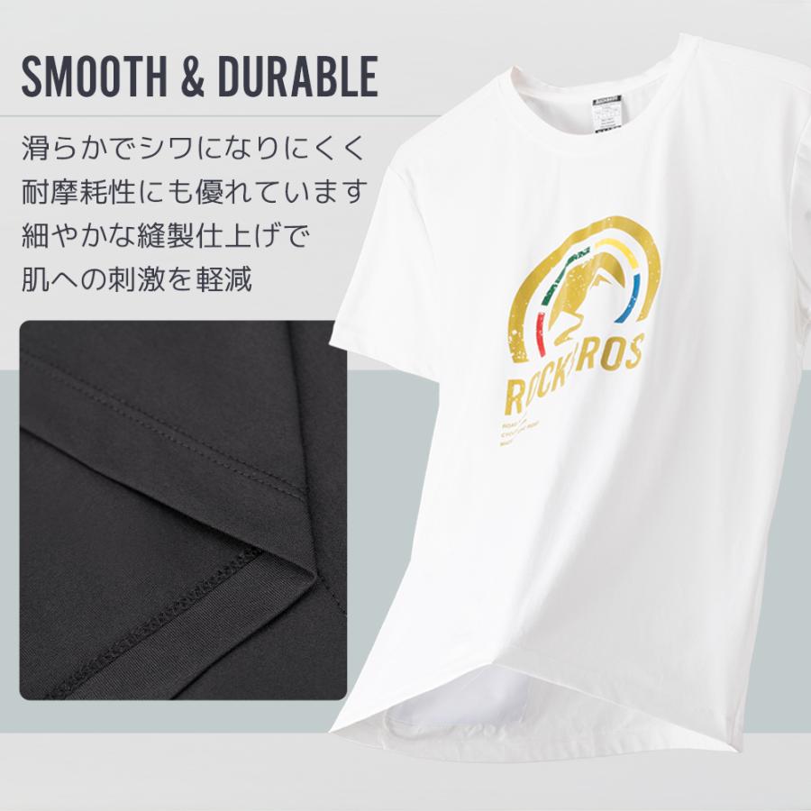 ROCKBROS Tシャツ 速乾 メンズ 半袖 レディース tシャツ スポーツ