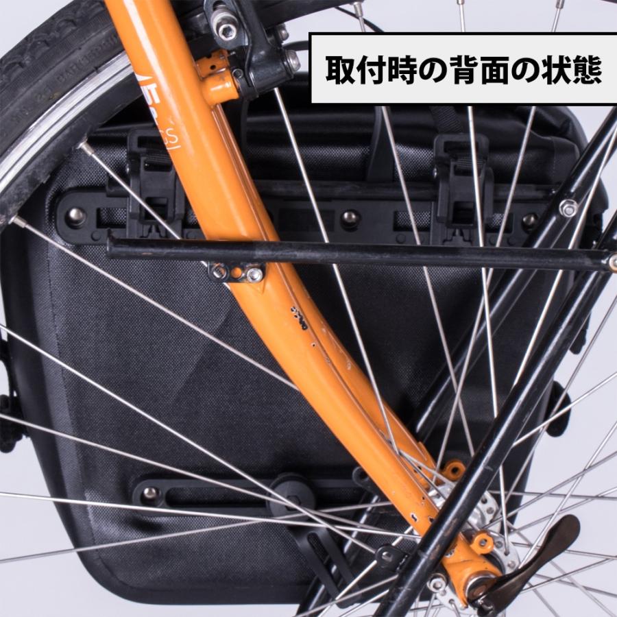 ROCKBROS 自転車 バッグ パニア サイド リア キャリア 防水 持ち運び