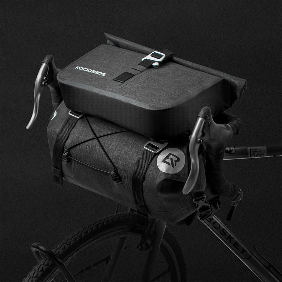 LA発祥 自転車用 ハンドルバッグ フロントバッグ ハンドルバーバッグ 防水仕様 LA発祥 自転車用 ハンドルバッグ フロントバッグ ハンドルバー