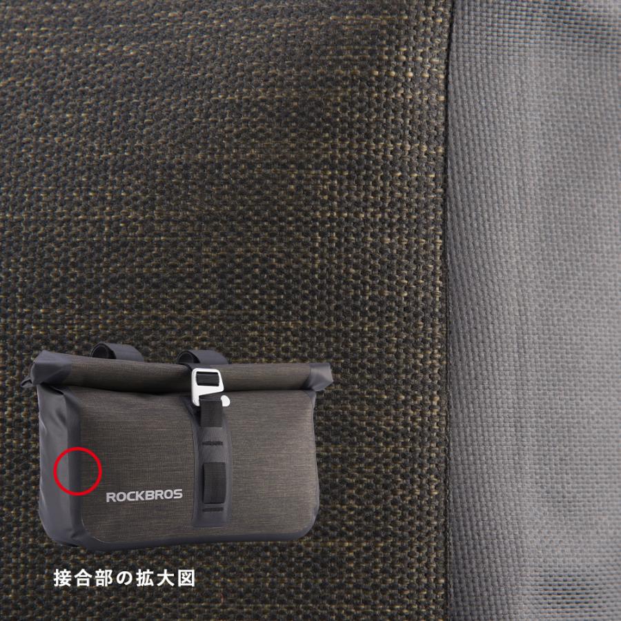 自転車 フロントバッグ ハンドルバッグ 防水 5-6L シンプル ロックブロス | ROCKBROS | 06