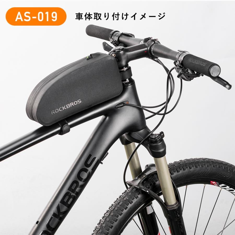 トップチューブバッグ フレームバッグ 自転車 防水 :DF-AS-019 