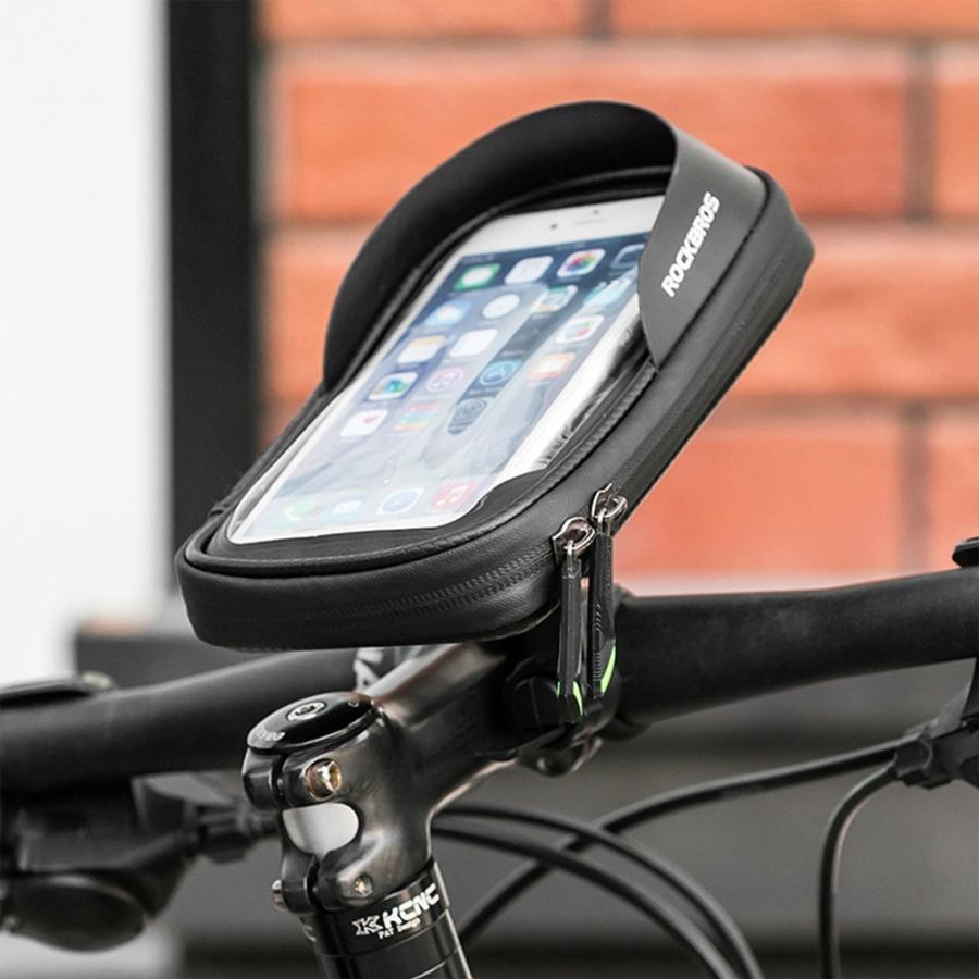 クロスバイク スマホホルダー付き ヤマダモール | Sincetop 自転車 スマホホルダー, 片手操作,簡単