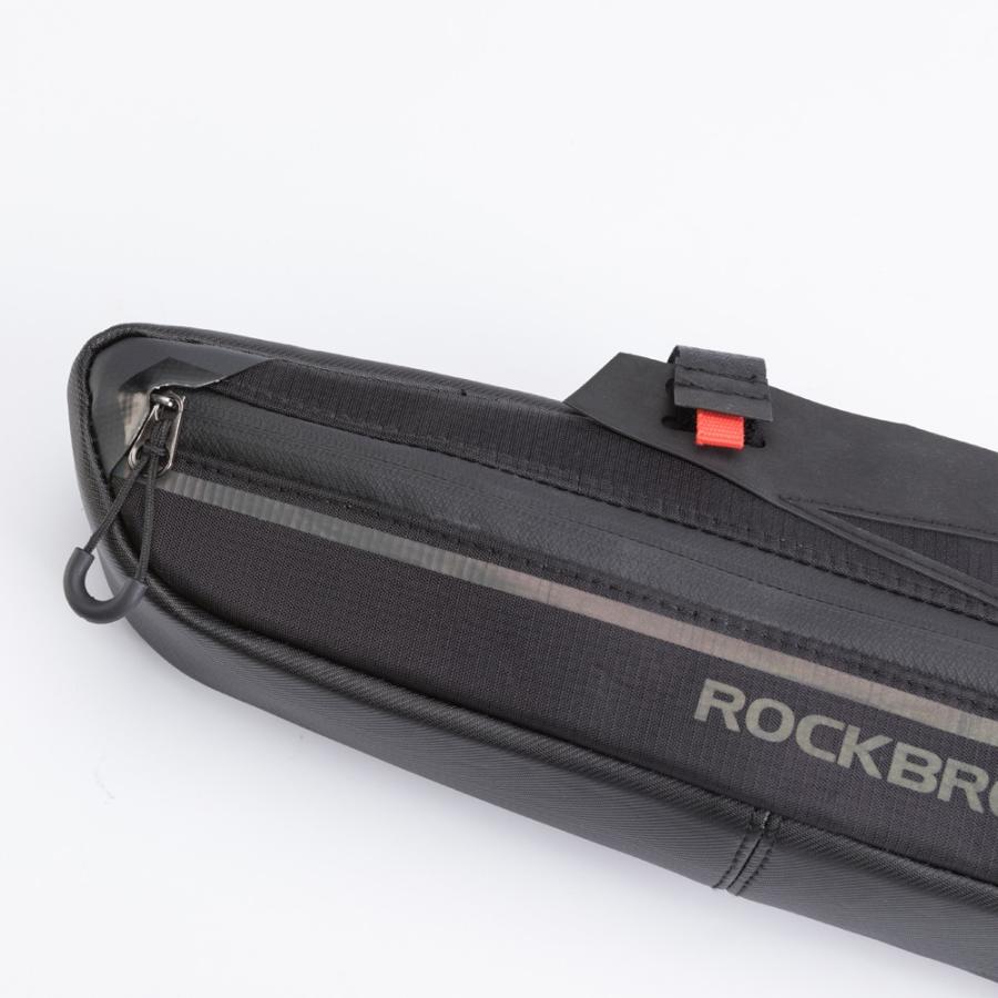 ROCKBROS 自転車 バッグ フレーム トップチューブ スリム ロング