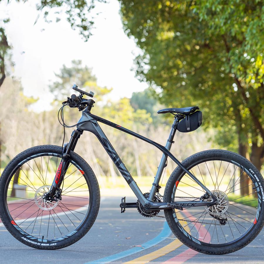 ROCKBROS サドルバッグ 自転車 拡張 サイズが変わる 防水