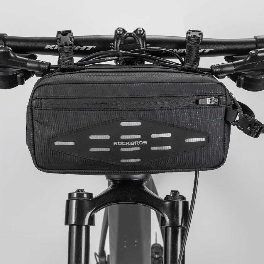 ROCKBROS 自転車 フロントバッグ ハンドルバッグ サドルバッグ