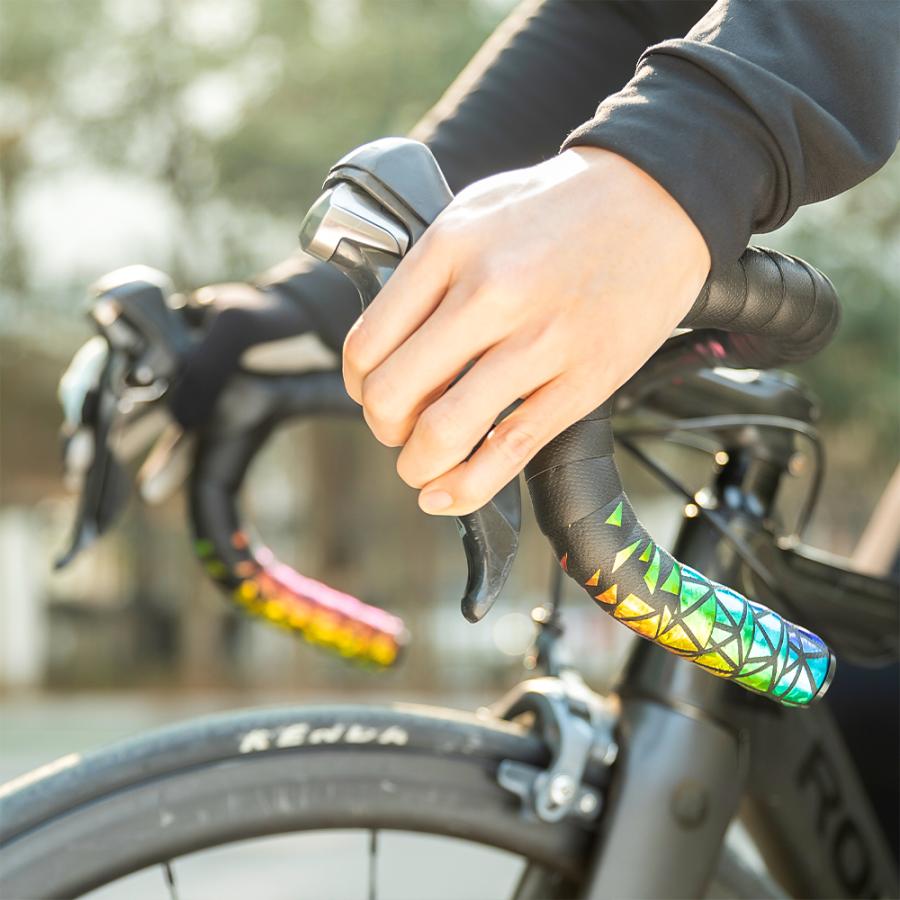 ROCKBROS バーテープ 交換 自転車 ロードバイク ドロップハンドル