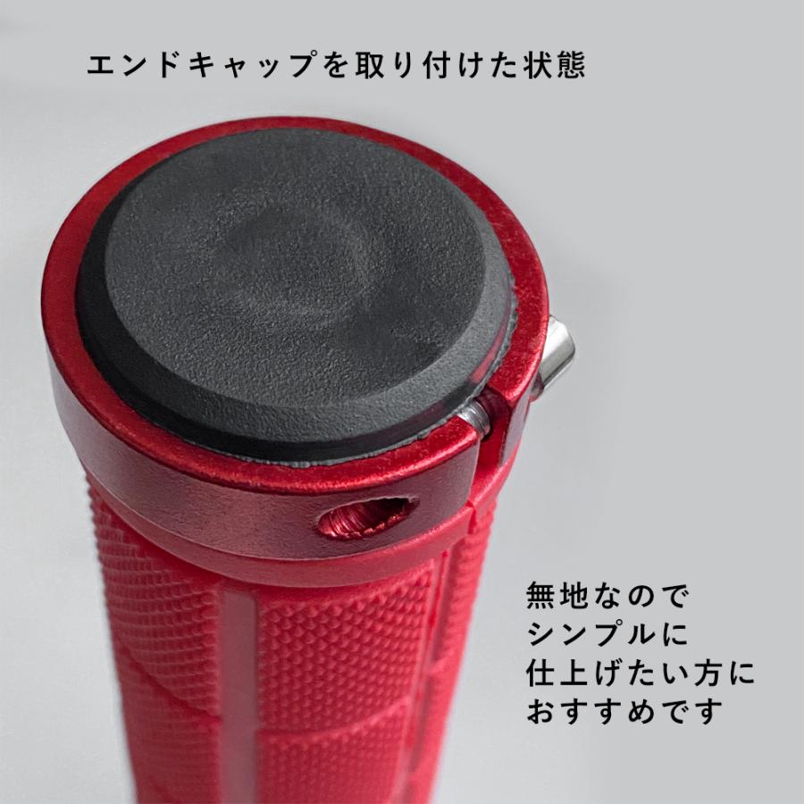 ROCKBROS 自転車 グリップ 丸 ハンドル ラバー 交換 握りやすい 滑り